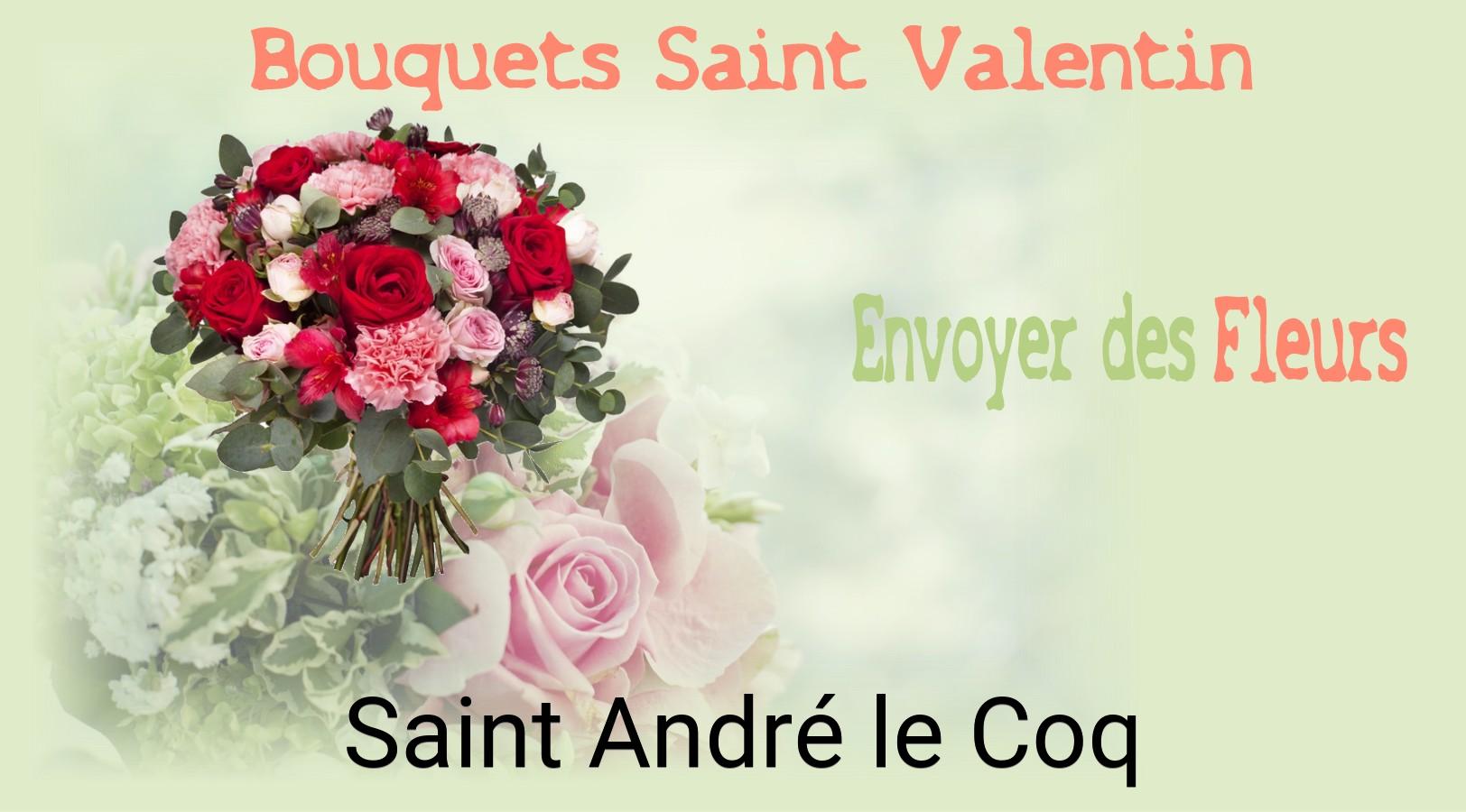Roses de Saint-Valentin livrées à Saint-André-le-Coq